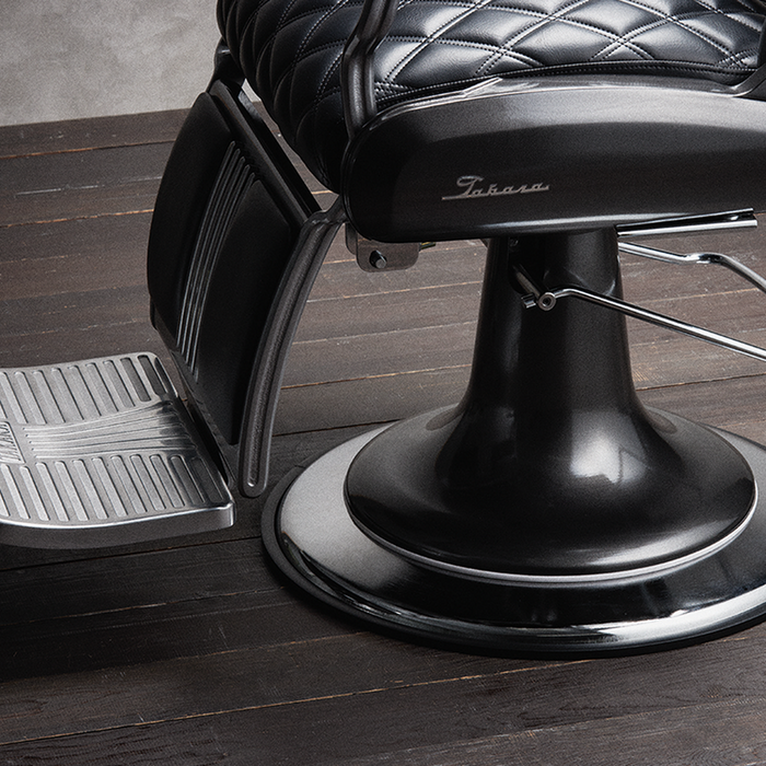 Takara Belmont Legacy 100 Barber Chair - Premium Vintage Diamond