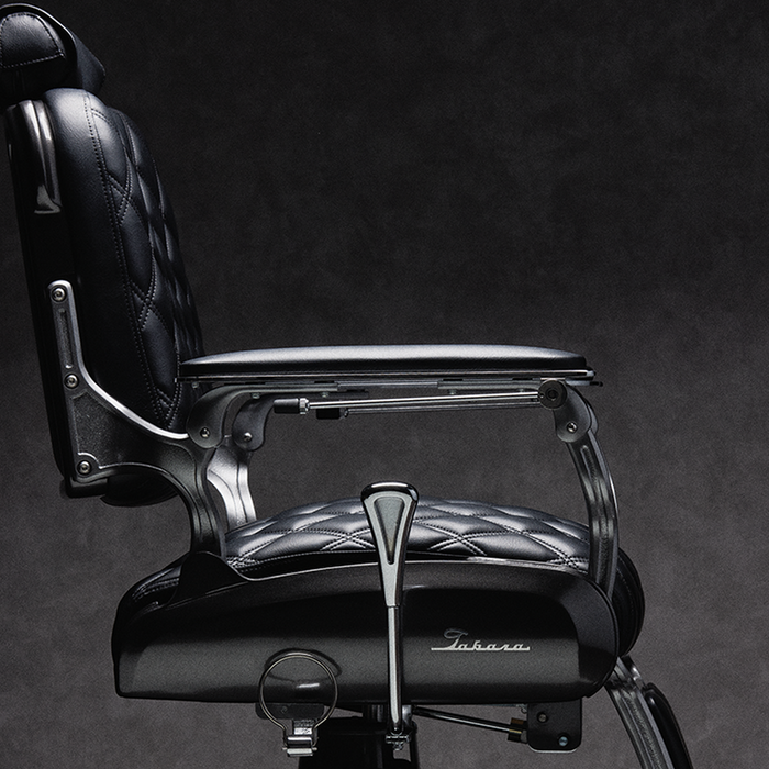 Takara Belmont Legacy 100 Barber Chair - Premium Vintage Diamond