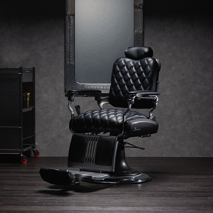 Takara Belmont Legacy 100 Barber Chair - Premium Vintage Diamond