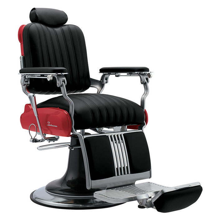 Takara Belmont Legacy 100 Barber Chair - Premium Vintage Stripe