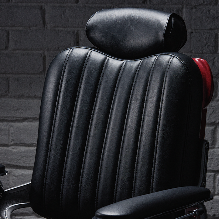 Takara Belmont Legacy 100 Barber Chair - Premium Vintage Stripe