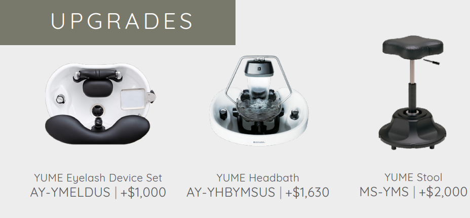 Takara Belmont Yume Noble Shampoo Unit