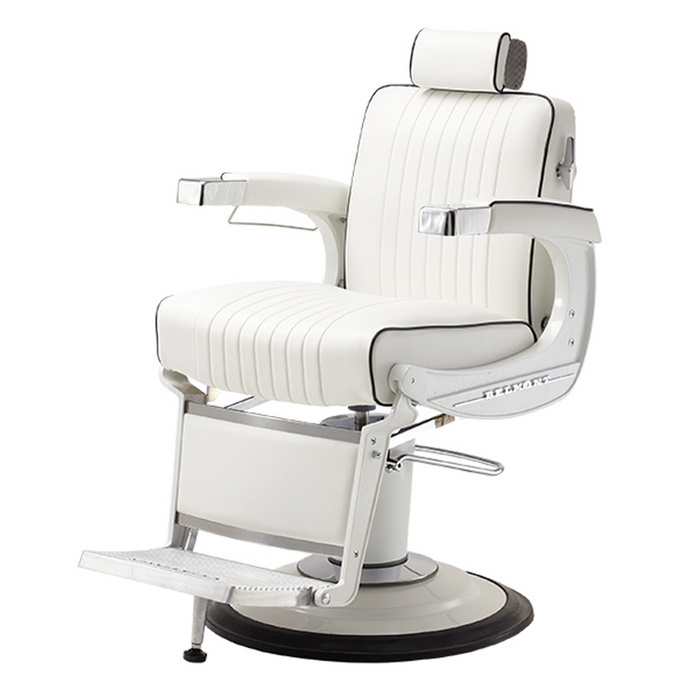 Elegance Elite White Barber Chair