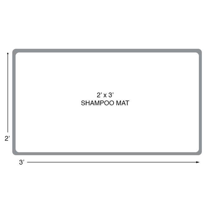 Rhino Hide Salon Mats - Shampoo